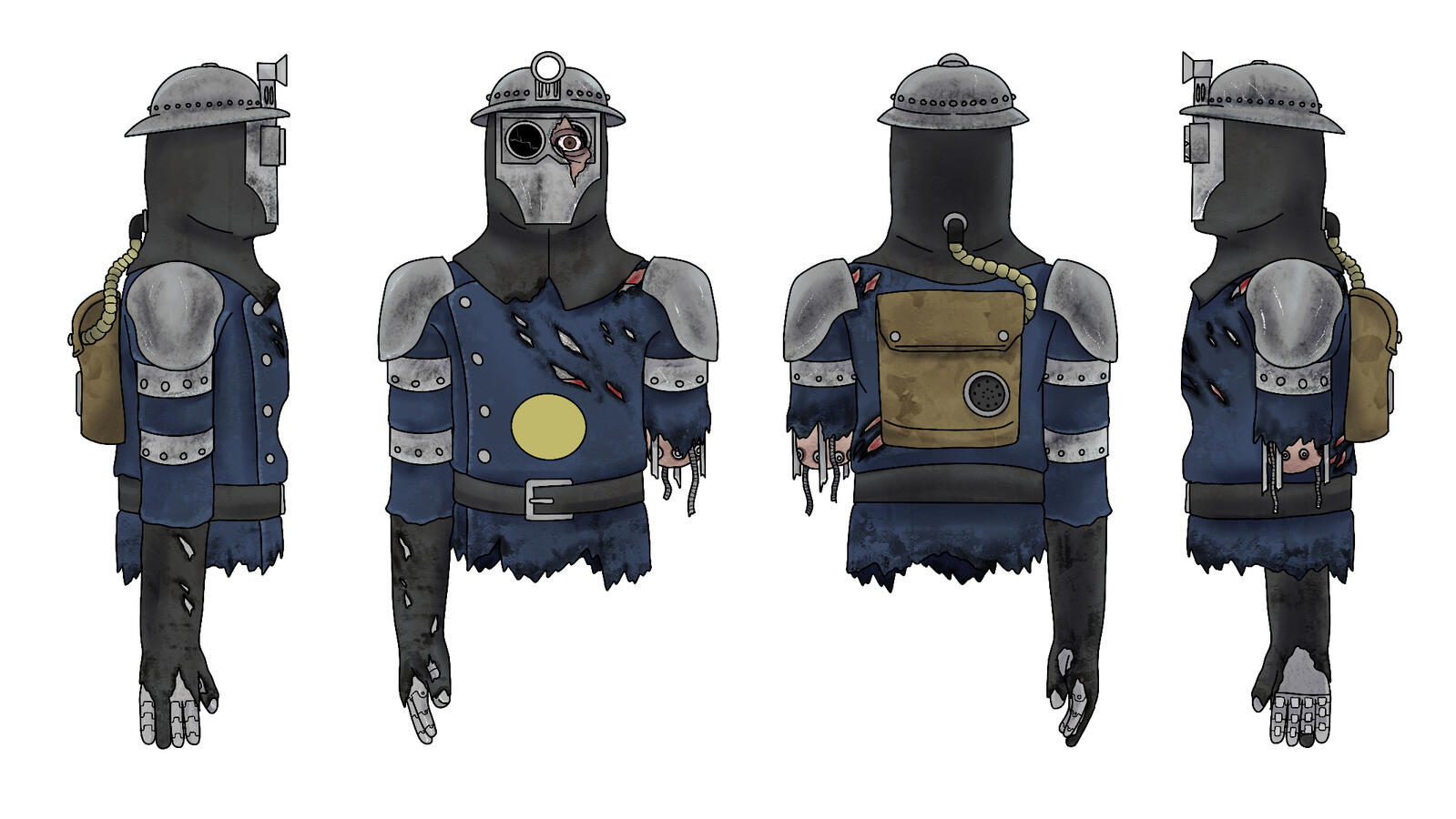 Initial concept design of torso build