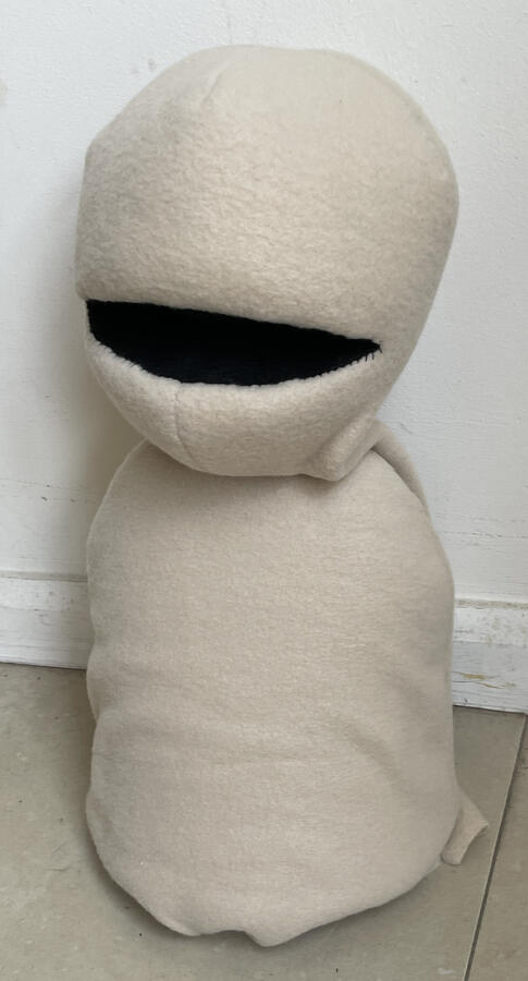 Fabric covering made from polar fleece